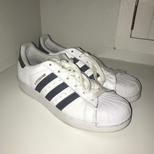 adidas superstar grey stripes